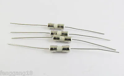 £1.54 • Buy 10pcs Ceramic Tube Fuse Axial Leads 3.6 X 10mm 2A T2A 2Amps Slow Blow 250V