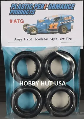 $10.99 • Buy #ATG - Angle Tread Goodyear Style - 15  Dirt  Racing Tires - PPP 1/25 - NEW ITEM