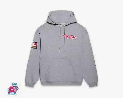 NWT 90s MLB Philadelphia Phillies Hooded Sweatshirt Hoodie Crewneck All Sizes • $30