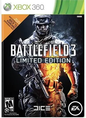Battlefield 3 Limited Edition (2 Discs) Xbox 360 Game PAL Manual + VGC • $9.95