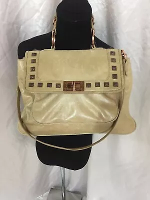 Rebecca Minkoff Bag Rosegold Pyramidal Studded Leather Shoulder Bag Purse • $84.99