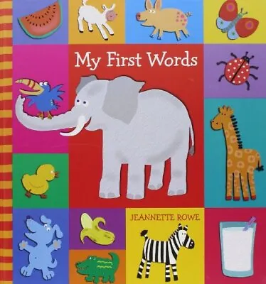 £3.59 • Buy My First Words With Baby Boo Picture Dictionary By Jeannette Rowe Hardback Book