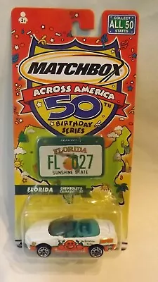 2001 Matchbox Across America Florida Chevrolet Camaro SS 50th Birthday Series • $7.09