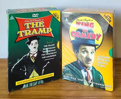 Charlie Chaplin Collection - King Of Comedy / The Tramp - 36 Films In Total DVD • £12.95