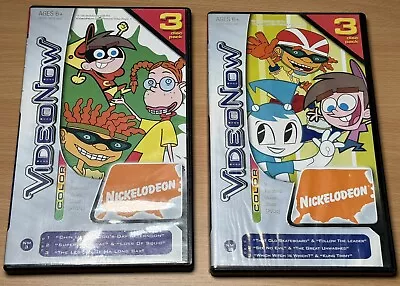 Lot Of 2 Video Now Color Jr PVD Discs Nickelodeon Rocket Power Wild Thornberrys • $28