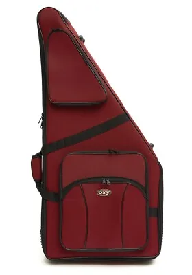 Padded Kanun Qanun Case - World's Best Gigbag By OXY Gigbag + 3 Pouches - Red • $149