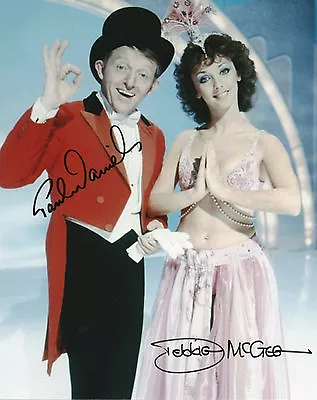 £59.99 • Buy PAUL DANIELS & DEBBIE MCGEE Signed In Person 10x8 Photo Legendary MAGICIAN COA