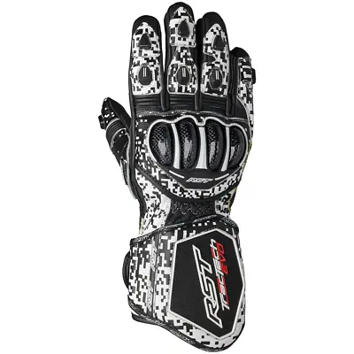 RST Tractech Evo 4 Motorcycle Motorbike Gloves Race Digi White Black Ce 2666 • £99.99