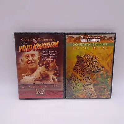 Mutual Of Omaha Wild Kingdom (2 DVD Lot) Classic Encounters & 2009 Season • $35.95