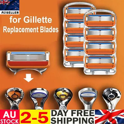 40x Shaving Razor Blades Refills Compatible For Gilette Fusion 5 Proglide 2 Type • $33.99