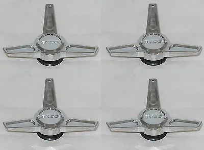 (4) Boss Motorsports Wheel Rim Spinner Tribar Chrome Knockoff 3216 Center Caps  • $139.97