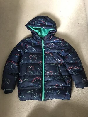 £4.20 • Buy M&S Boys Dinosaur Winter Coat Age 3-4