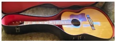 Vintage Giannini Acoustic Guitar GS-350 • $220