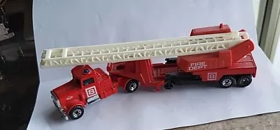 1983 Matchbox Original Convoy CY-12 PETERBILT #8 FIRE ENGINE DEPT • $19.99