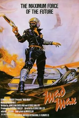 MAD MAX Movie POSTER 27 X 40 Mel Gibson Joanne Samuel Hugh Keays-Byrne A • $24.94