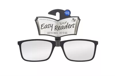Easy Readers - Sporty Black/Clear +2.0 5035393479091 - Free Tracked Delivery • £13.22