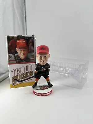 Mike Trout Bobblehead Mashup Anaheim Ducks With Los Angeles Angels • $20