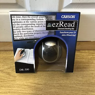 £39.95 • Buy Carson EzRead Electronic Reading Aid Digital Magnifier With TV Output *Parts*