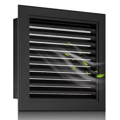 12 X 12 Gable Vent - Premium Aluminum Sturdy & Stylish Shed Vents With Screen • $37.51