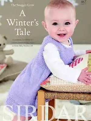 £5 • Buy Sirdar A Winter's Tale Book 467 -  15 Baby Patterns Using Baby Bamboo