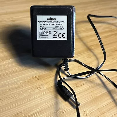 Genuine Rolson AC Adaptor 230v-50HZ 9VDC 300Ma- Rolson Torch • £7.50