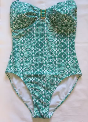 Melissa Odabash   Beach   Bandeau Swimsuit  Uk Size 12  Pre Owned • £29.99
