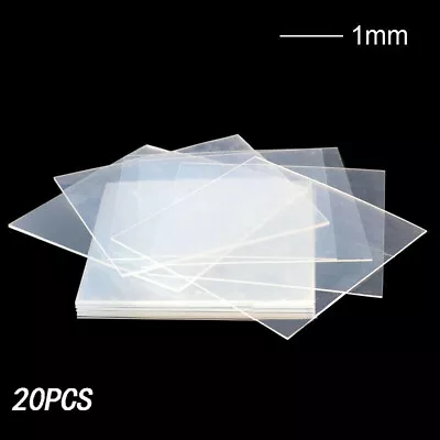 $22.99 • Buy 1mm Dental Lab Splint Thermoforming Soft Clear Material For Vacuum Forming-20pcs