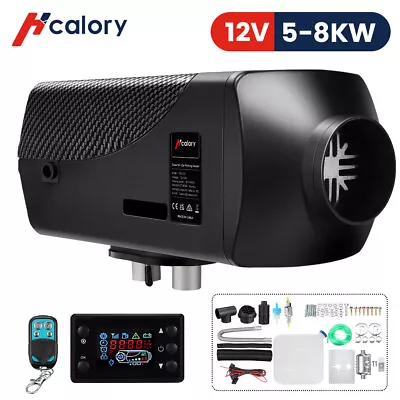 New 8KW 12V Air Diesel Heater W/ LCD Switch Car Boat Truck Quiet Parking Heater • $86.99