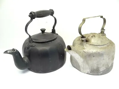 Two Broken Damage Griswold 401 Wearever Teapots Kettles Tea Pots Kitchen Parts  • £49.40