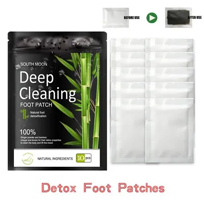 100PCS Detox Foot Patches Pads Body Toxins Feet Slimming Deep Cleansing Herbal • $5.99