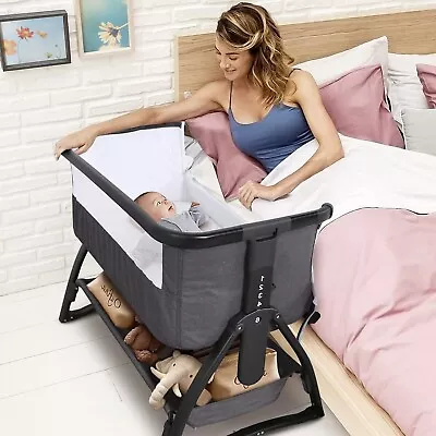 3-in1 Baby Bassinets~Bedside Sleeper Bedside Crib Portable Bassinet Newborn/Baby • $118.99