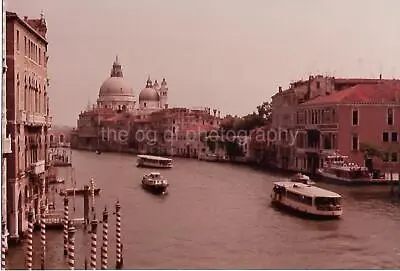 A VIEW OF VENICE Italy FOUND PHOTO Color ORIGINAL Snapshot VINTAGE 311 57 V • $12.99