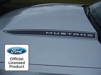 10 11 12 Ford Mustang Hood Spear Cowl Stripe Graphic Decal Sticker Set LOA • $26.96