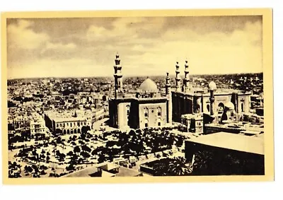 EGYPTIAN Vintage Postcard CAIRO CITYSCAPE MOSQUES EGYPT  • £2.99