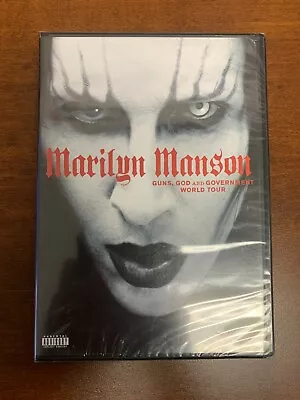 Marilyn Manson - Guns God And Government (DVD 2002) SEALED AND NEW • $49.99