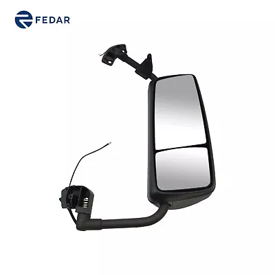 Complete Black Door Mirror For 2004-2014 Volvo VNL Right Passenger Side • $123.33