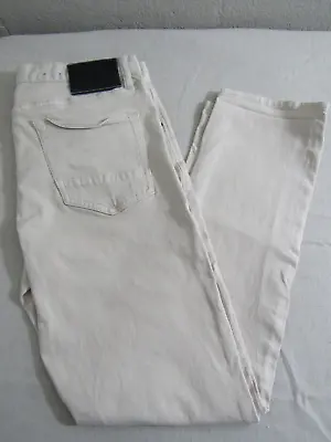 Roark Men's Cream Denim Jeans 34 X 31 Standard Slim Fit! • $26.09