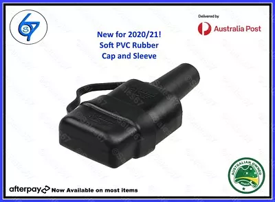 $5.95 • Buy Waterproof 50A Anderson Plug Dust Cable Sheath Cover Black With Cap, New 20/21