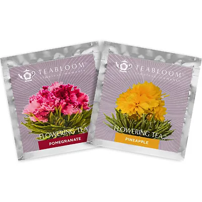 $7.95 • Buy Teabloom Pomegranate And Pineapple Blooming Tea Flowers