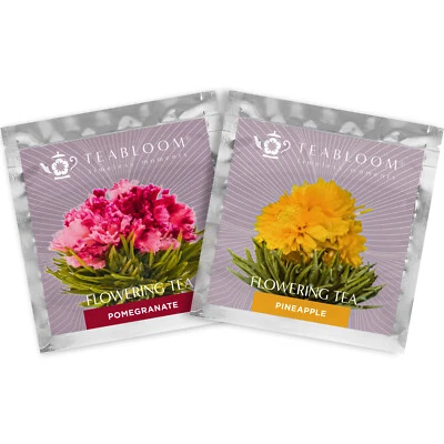$7.95 • Buy Teabloom Pomegranate And Pineapple Blooming Tea Flowers