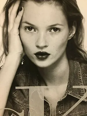 Kate Moss For Calvin Klein Jeans 3 Pg. Vintage Print Ad Set • £14.55