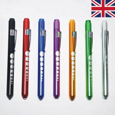 £3.70 • Buy Nurse Doctors Reusabale Medical Health Care LED Pen Torch Light EMT Hospital New