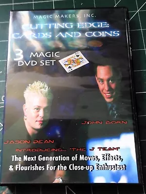 Cutting Edge Cards And Coins Magic Trick DVD • £0.99