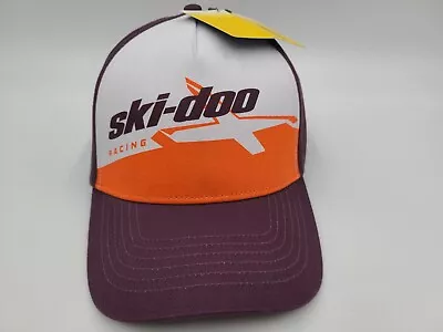 Ski-Doo Snowmobiles X-Team Racing Snapback Hat Cap Men Women Purple White Orange • $29.99