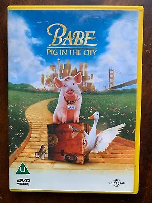 Babe Pig In The City DVD 1998 Family Pig Movie 2 • £6