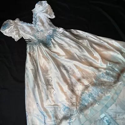 Corpse Bride Wedding Dress COSTUME Gothic Unique OOAK Emily Ghost Size 12? OOAK • $184