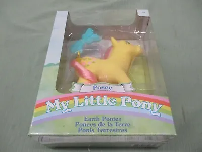 My Little Pony 35th Anniversary Earth Ponies Collection Posey Teal Butterfly  • $30.44