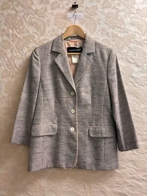 Louis Feraud Women Silver And Pink Jacket Size 12   • £25