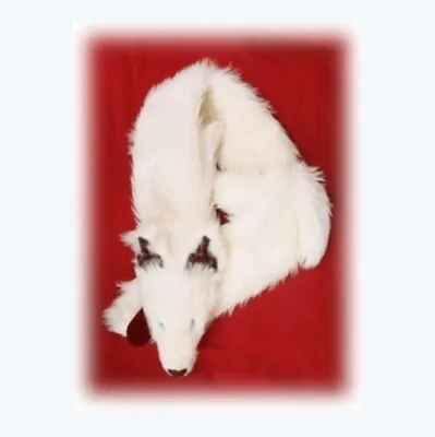 Aatp Mr Wolf Faux Fur Muffler Scarf Japan Gothic Lolita Stole Fairytale Vtg Y2K • $150