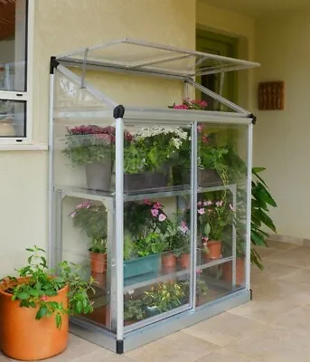 Lean To Greenhouse 4 X 2 Balconies Maintenance Free Canopia By Palram • £219